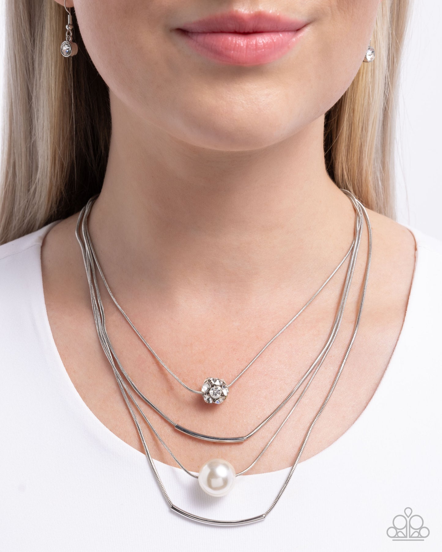 Phenomenal Pearls - White Necklace - Paparazzi Accessories