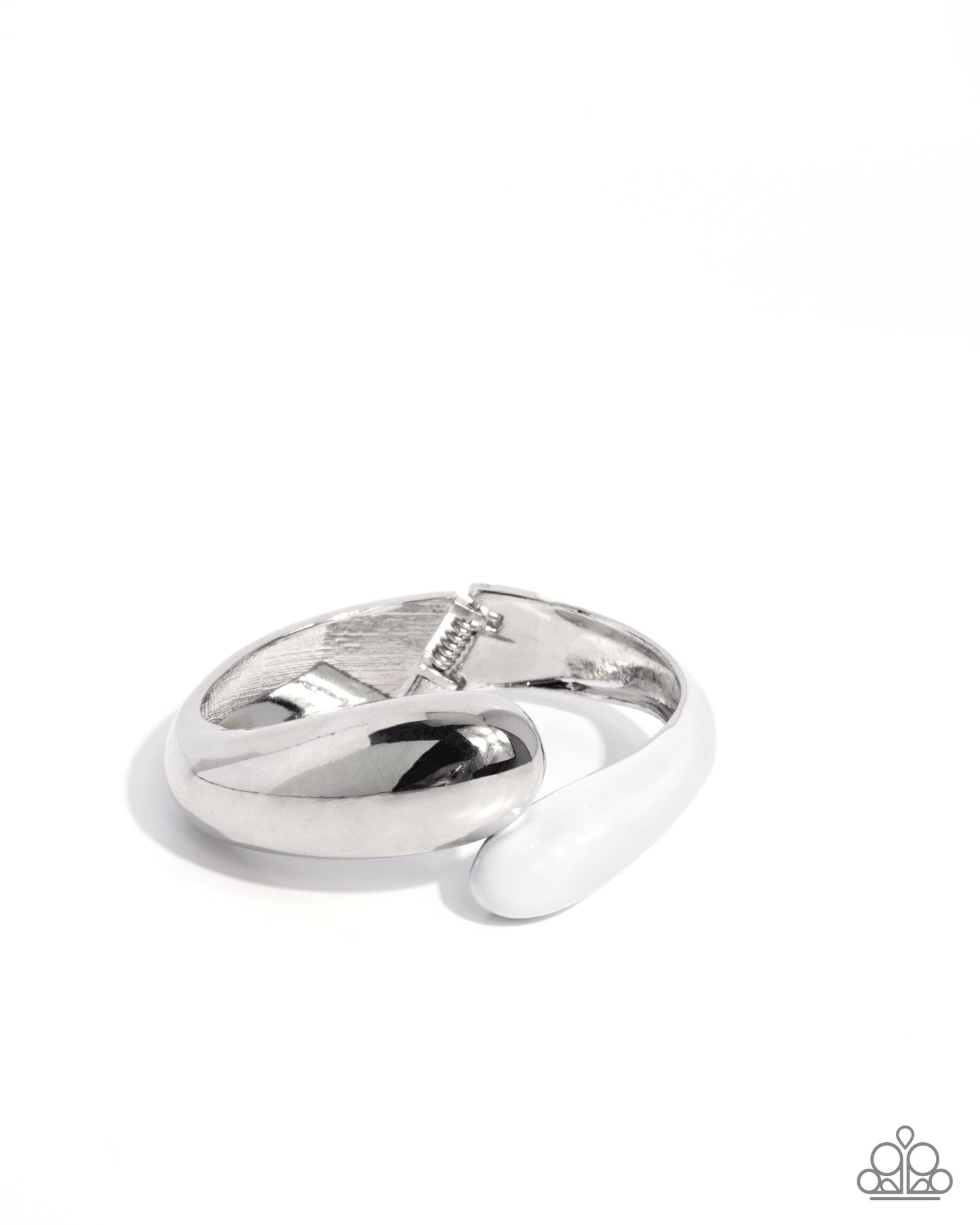 Painted Partner - White Bracelet - Paparazzi Accessories