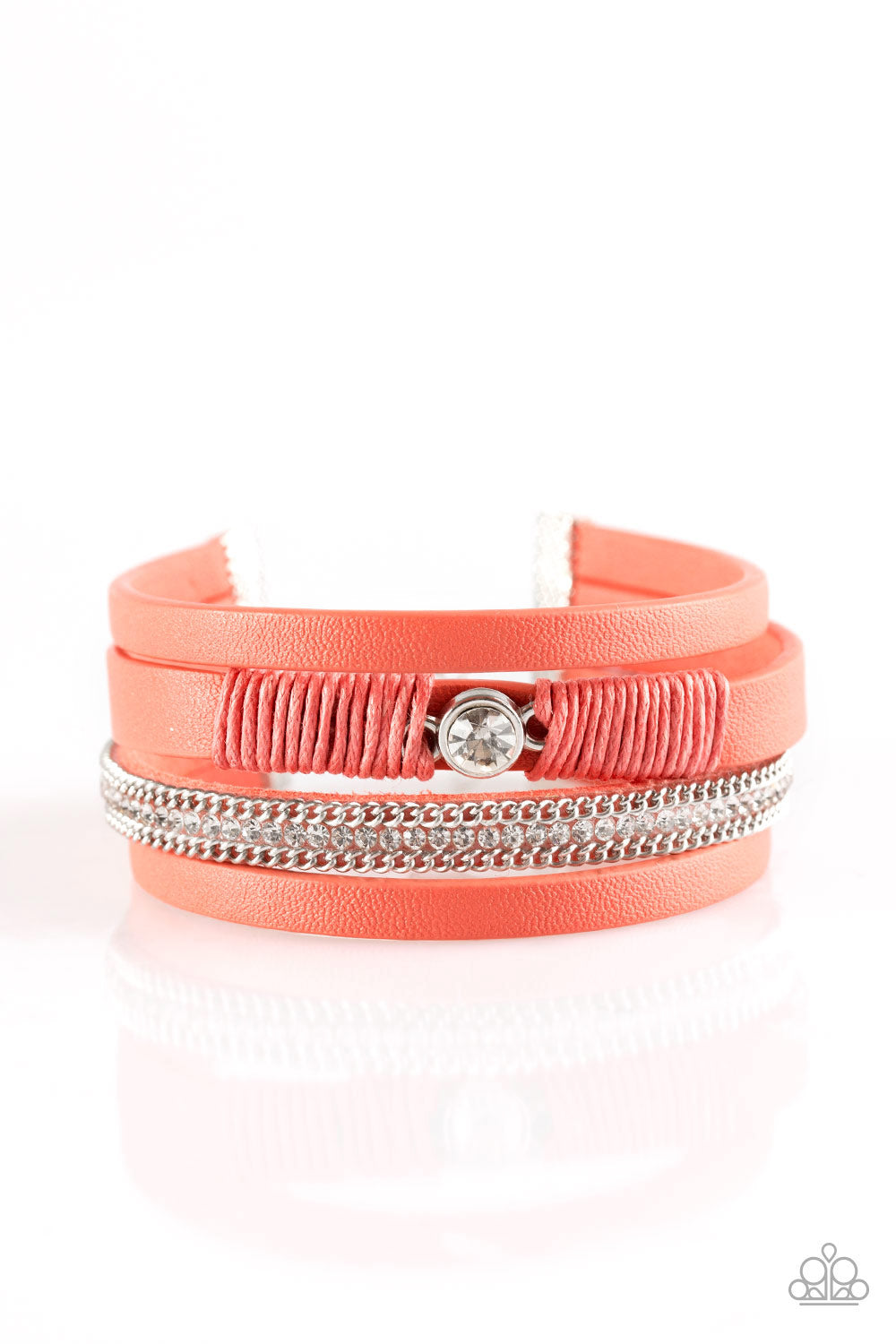 Catwalk Craze Orange Bracelet - Paparazzi Accessories