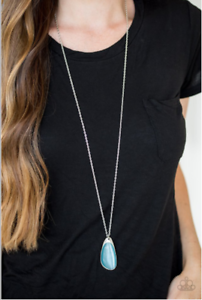 Magically Modern Blue Moonstone - Paparazzi Accessories - Paparazzi Accessories