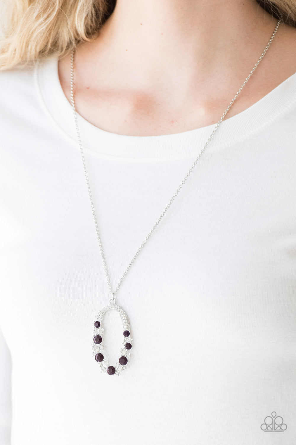 Spotlight Social - Purple - Paparazzi Accessories - Paparazzi Accessories