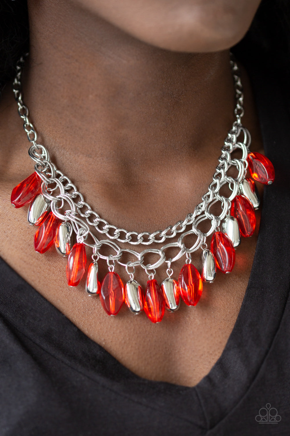 Spring Daydream - Red - Paparazzi Accessories
