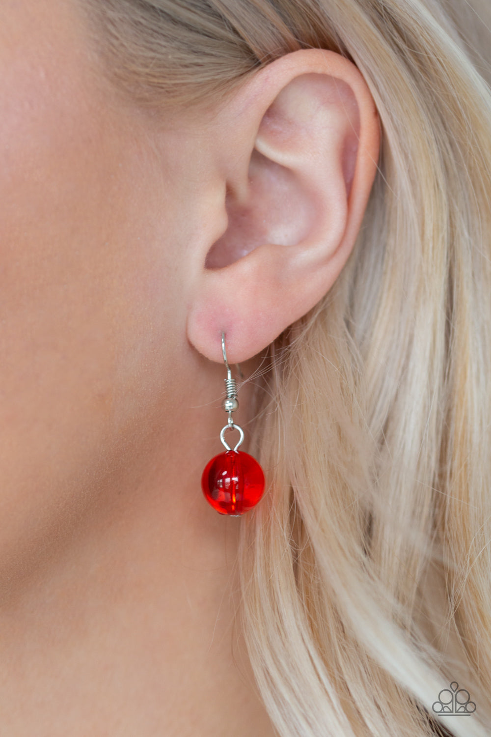 Crystal Charm - Red - Paparazzi Accessories - Paparazzi Accessories