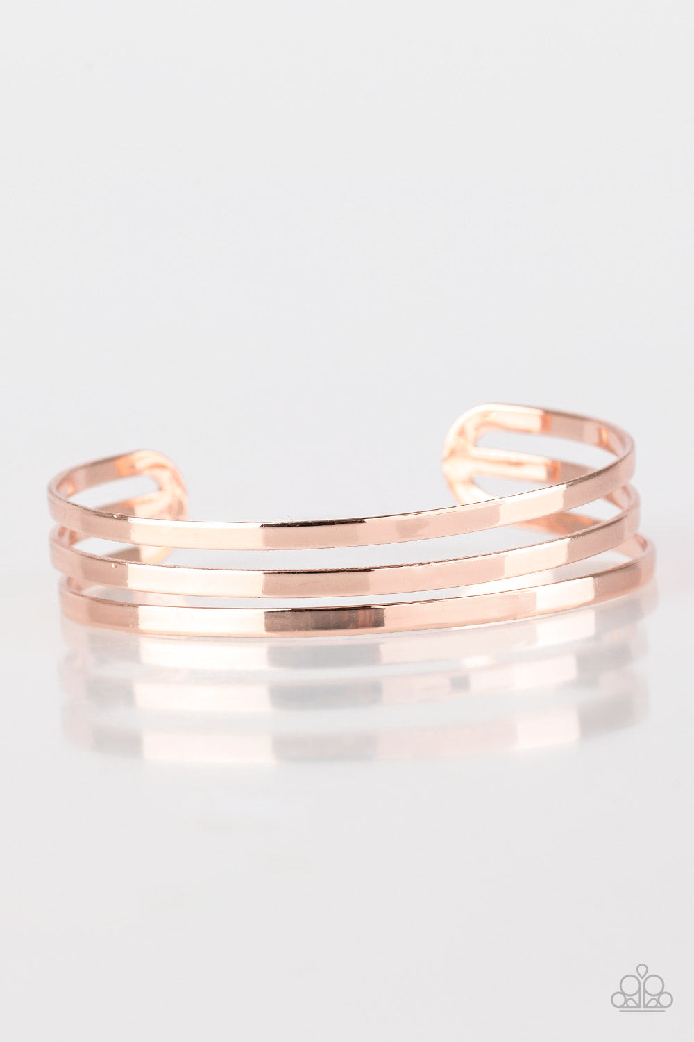 Street Sleek Rose Gold - Paparazzi Accessories