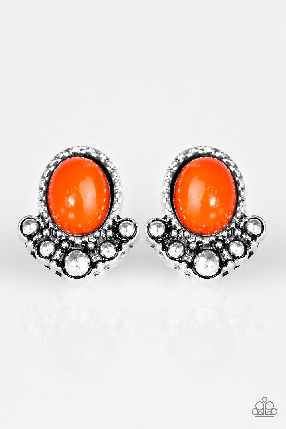 Tropical Tease - Orange Post - Paparazzi Accessories - Paparazzi Accessories