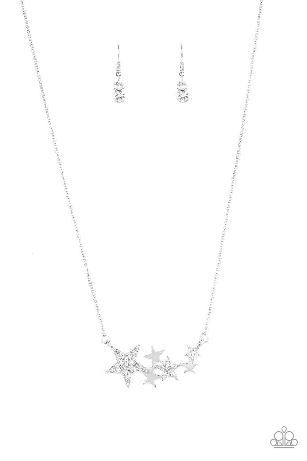 Rising Starlet - White - Paparazzi Accessories