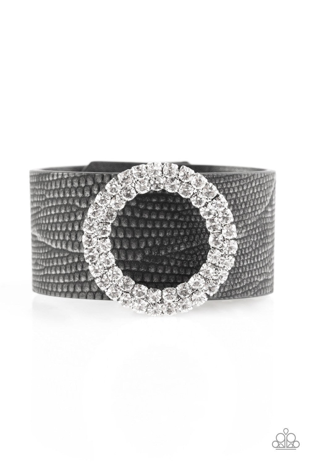 Ring In The Bling - Black Urban Leather - Paparazzi Accessories