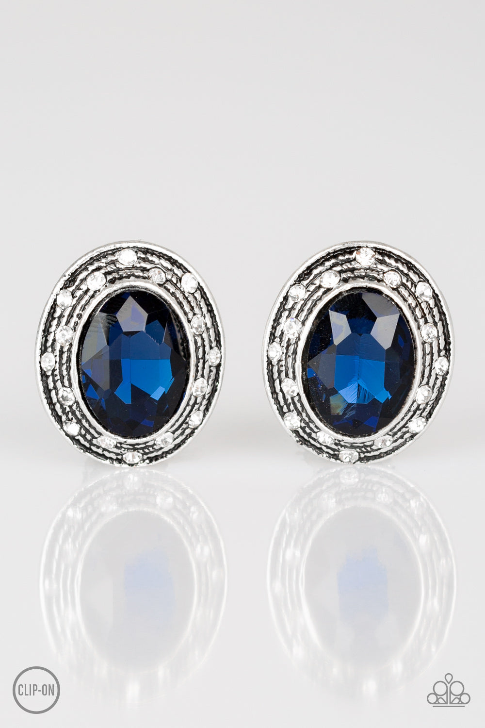East Side Etiquette - Blue Earrings - Paparazzi Accessories