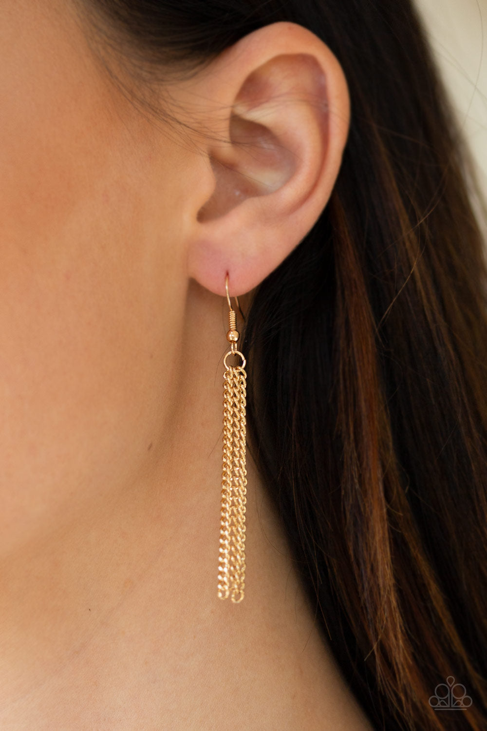 The Pack Leader - Gold- Paparazzi Accessories - Paparazzi Accessories