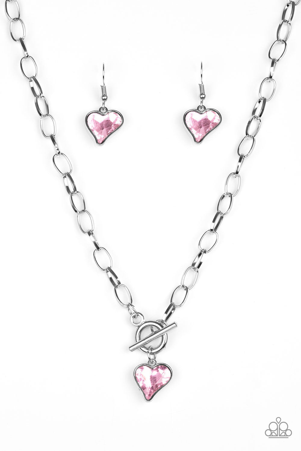 Princeton Princess - Pink Necklace - Paparazzi Accessories - Paparazzi Accessories