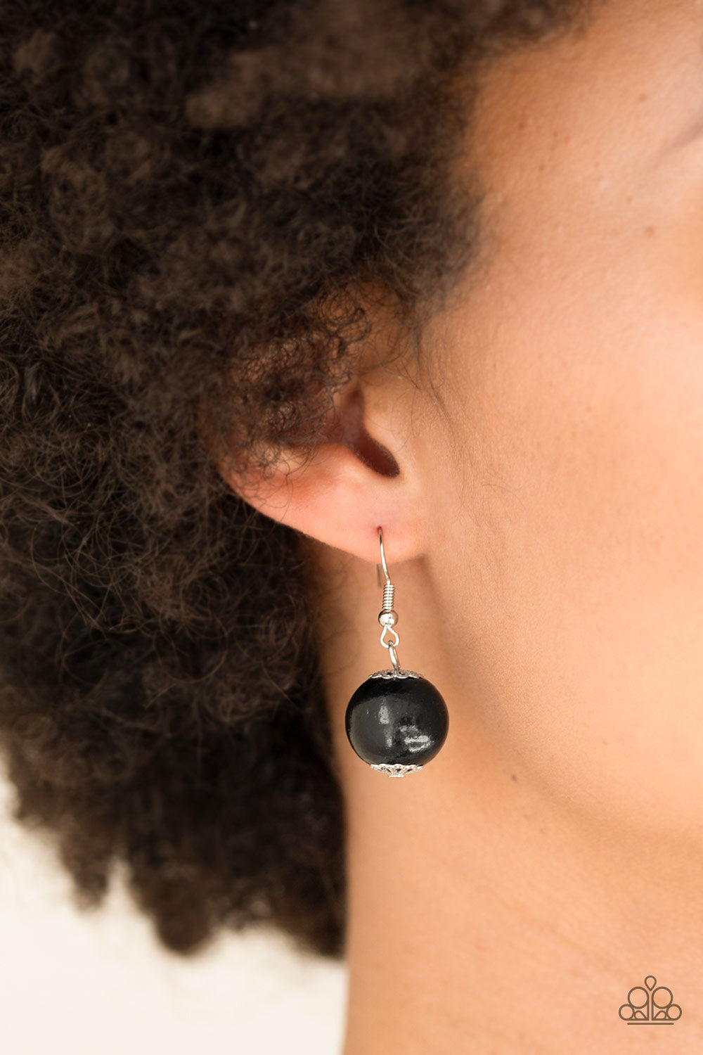 Panama Panorama - Black Necklace- Paparazzi Accessories - Paparazzi Accessories