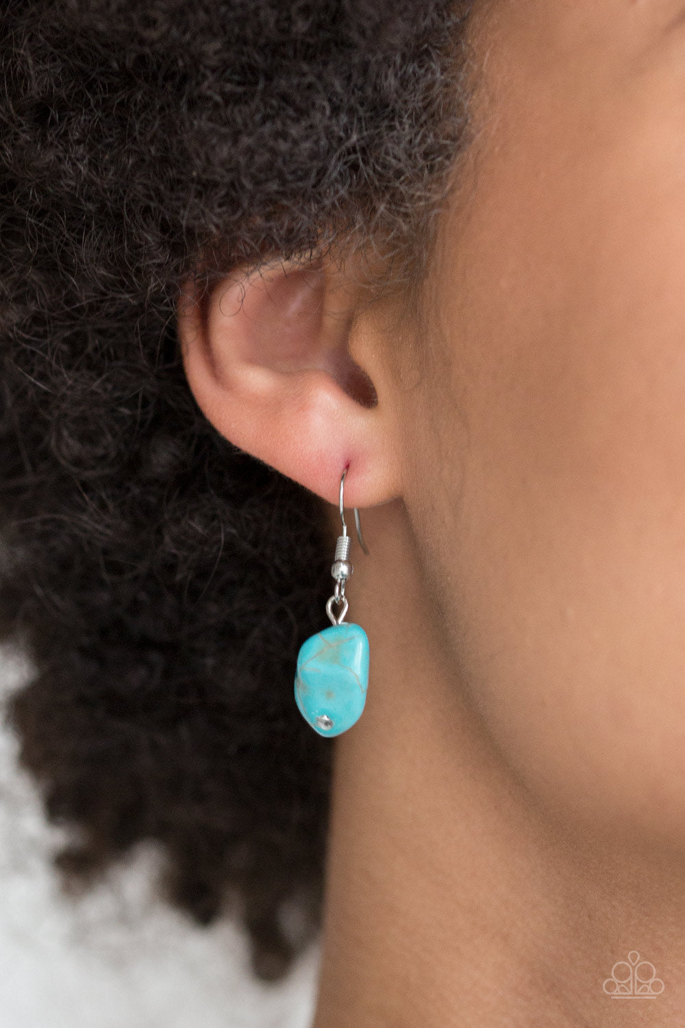 Change Of Heart - Blue Necklace- Paparazzi Accessories - Paparazzi Accessories