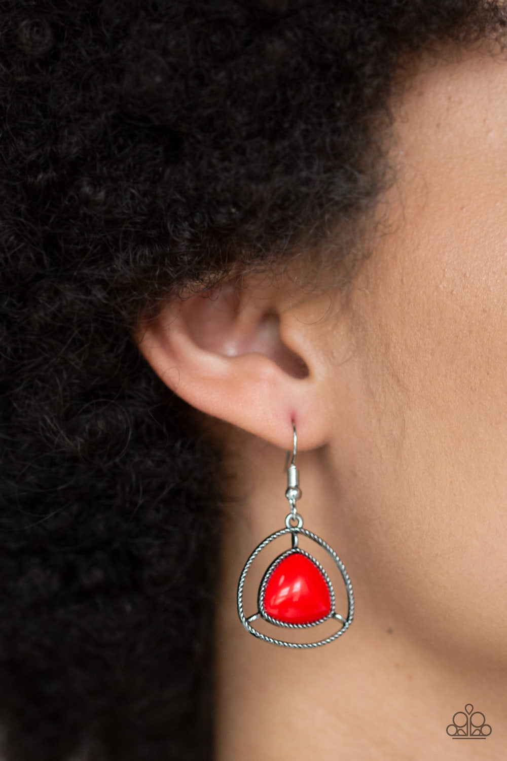 Make A Point - Red Necklace - Paparazzi Accessories