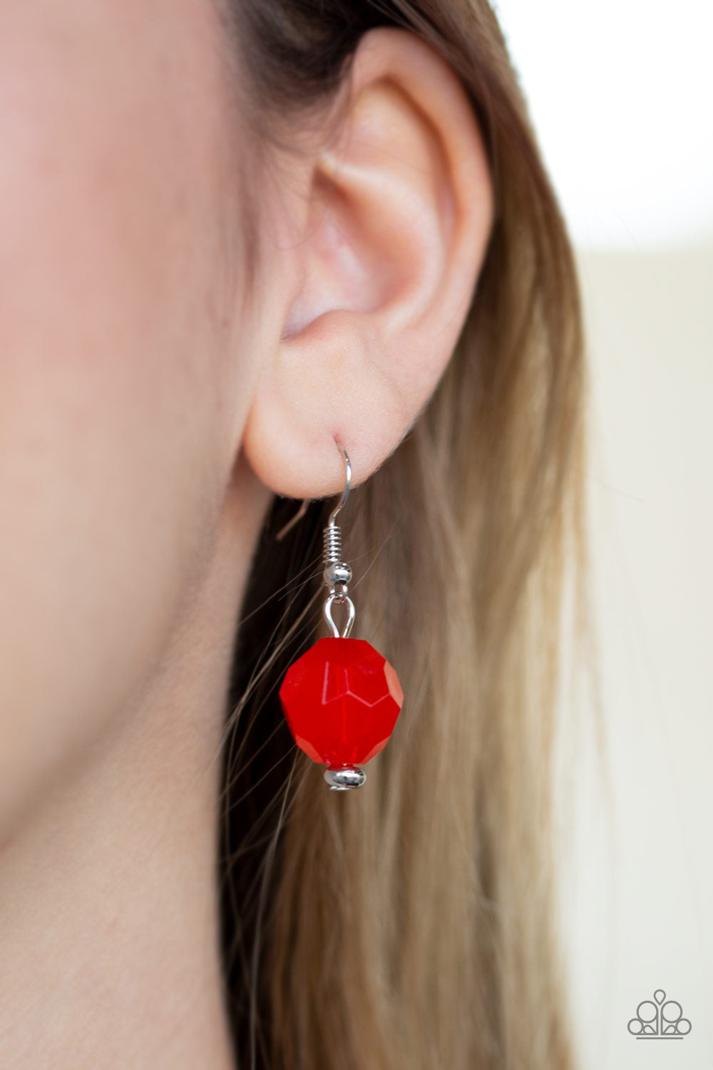 Dine and Dash - Red Necklace - Paparazzi Accessories - Paparazzi Accessories