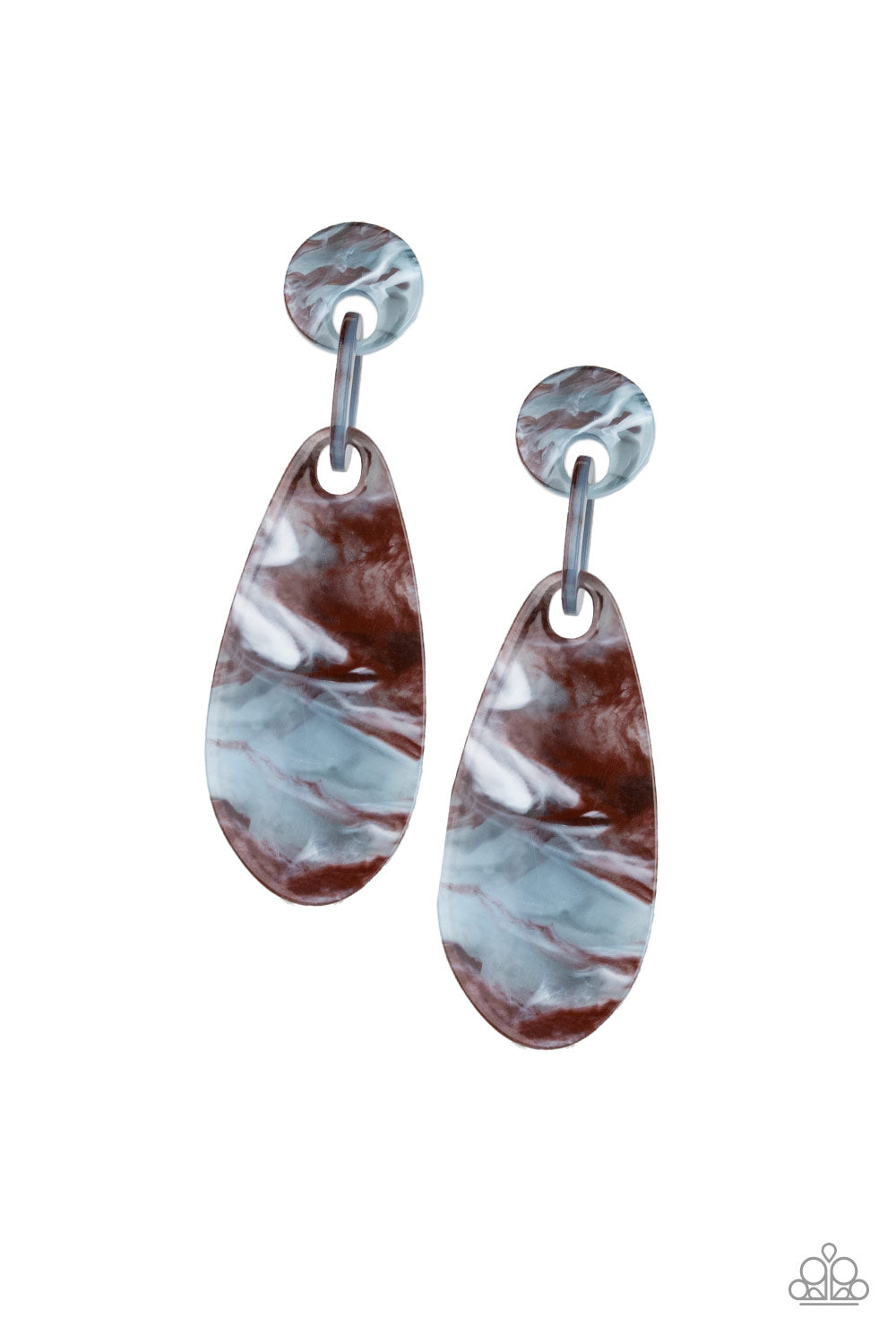 A HAUTE Commodity - Brown Earrings - Paparazzi Accessories