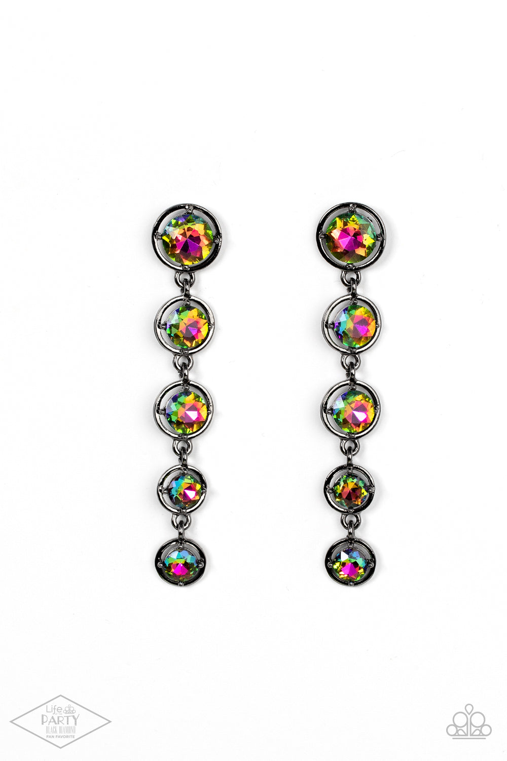 Drippin In Starlight - Multi Earrings - Paparazzi Accessories - Paparazzi Accessories