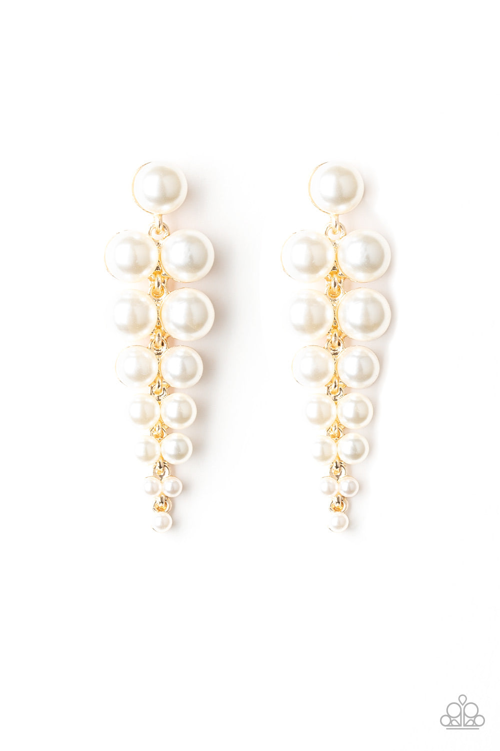 Totally Tribeca - Gold Earrings - Paparazzi Accessories