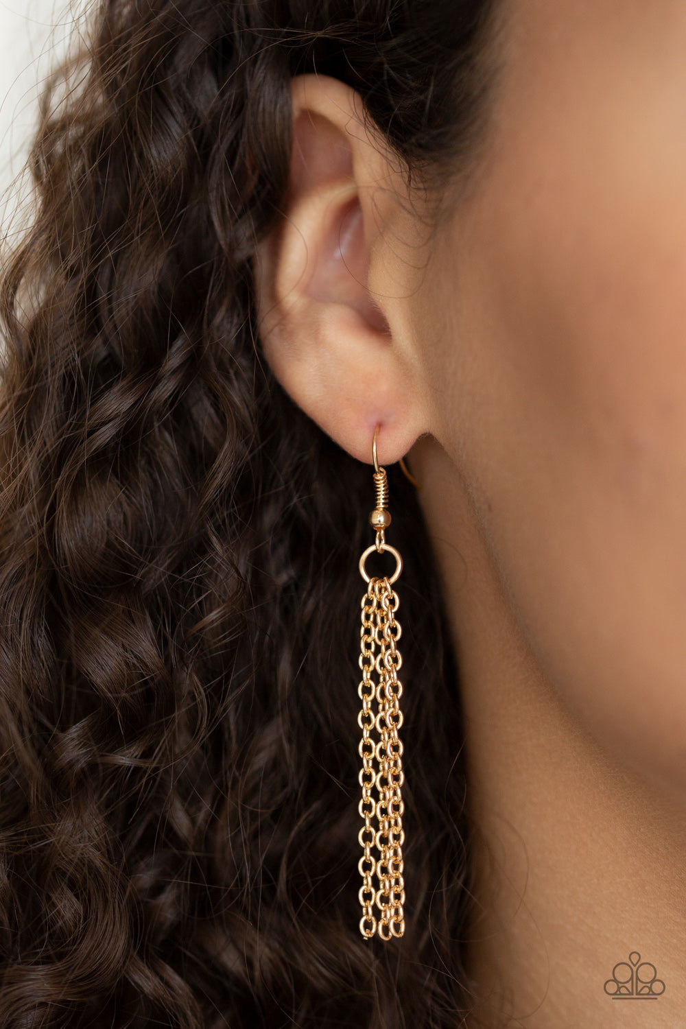 Optical Illusion - Gold - Paparazzi Accessories