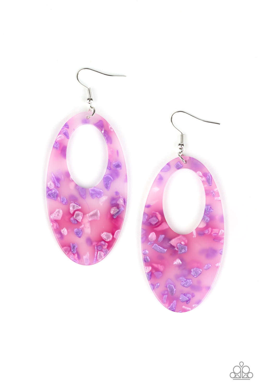 Rainbow Springs - Multi Earrings - Paparazzi Accessories