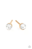 Dainty Decor - Gold Earrings - Paparazzi Accessories - Paparazzi Accessories