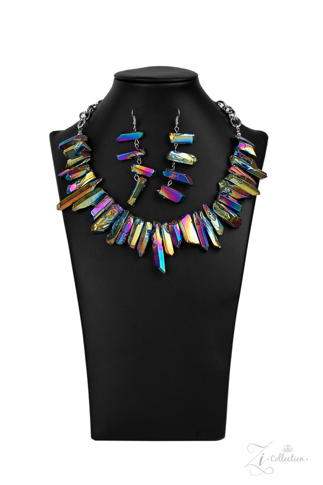 Charismatic - Oil Spill Necklace - 2020 Zi Collection - Paparazzi Accessories - Paparazzi Accessories