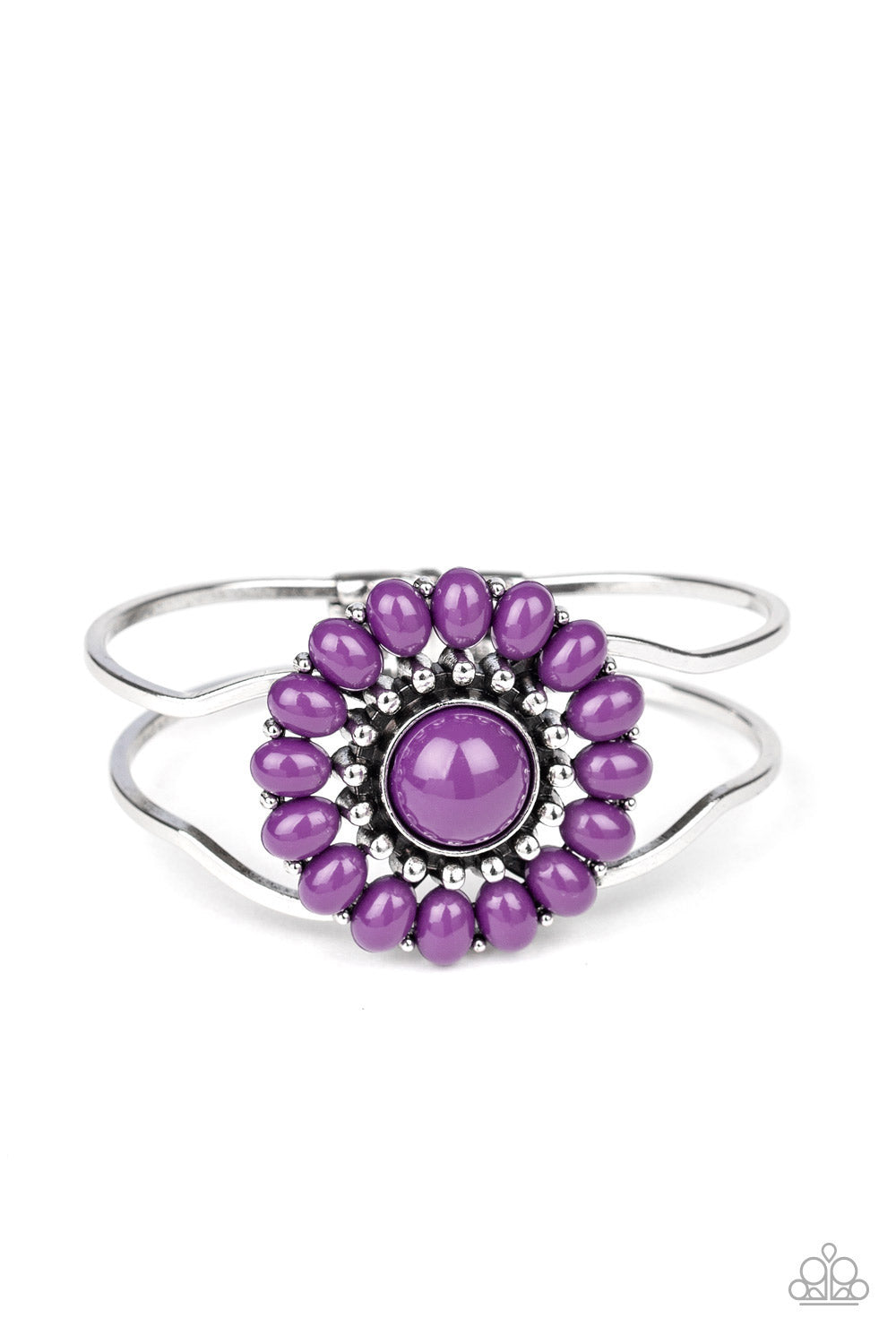 Posy Pop - Purple Bracelet- Paparazzi Accessories - Paparazzi Accessories