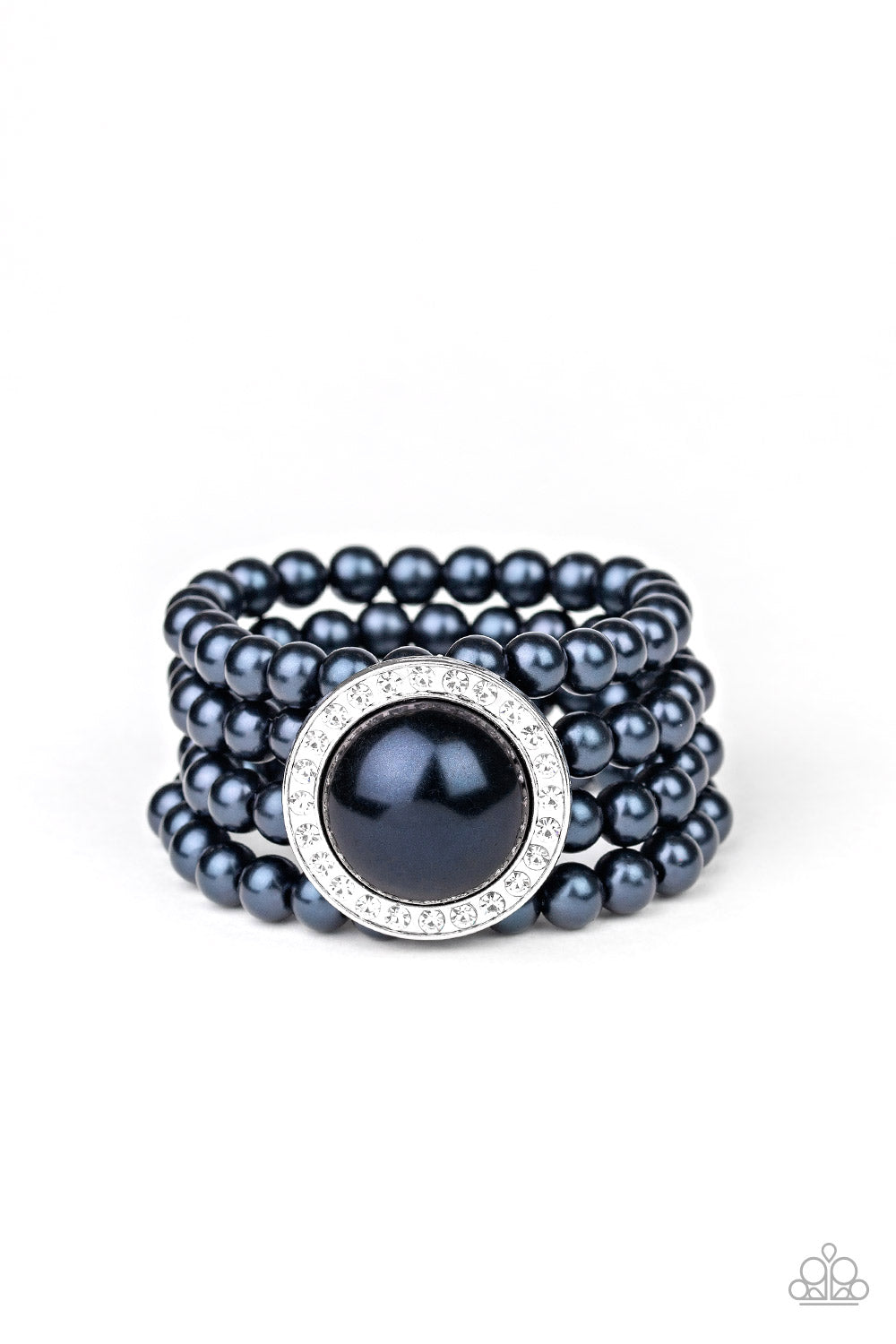Top Tier Twinkle - Blue Bracelet - Paparazzi Accessories - Paparazzi Accessories