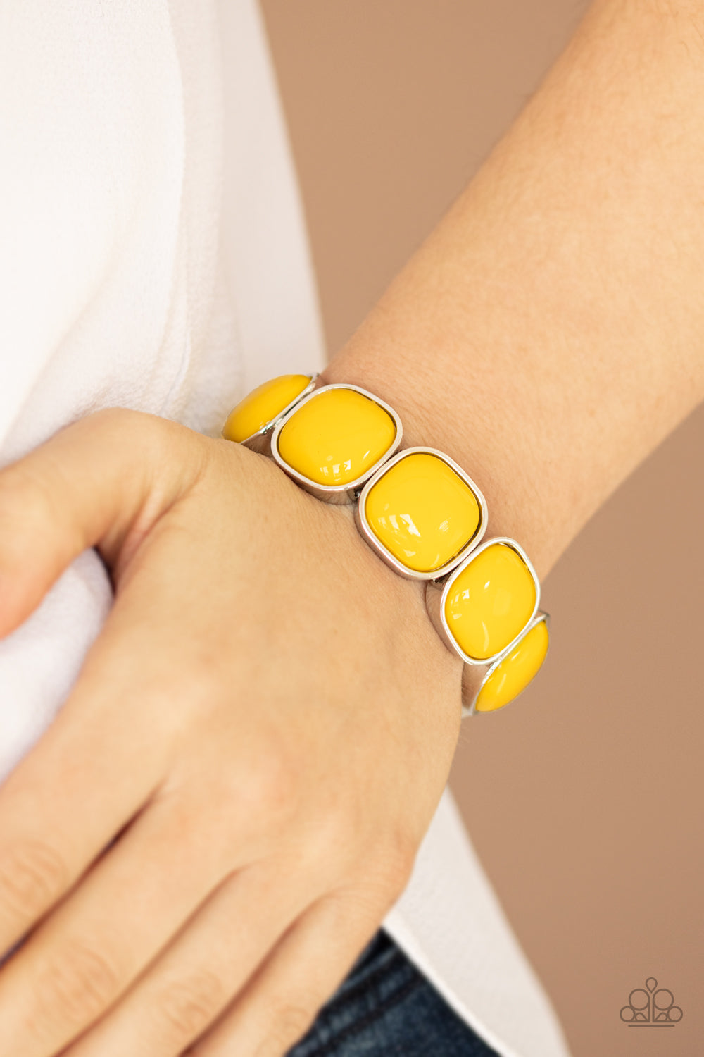 Vivacious Volume - Yellow - Paparazzi Accessories