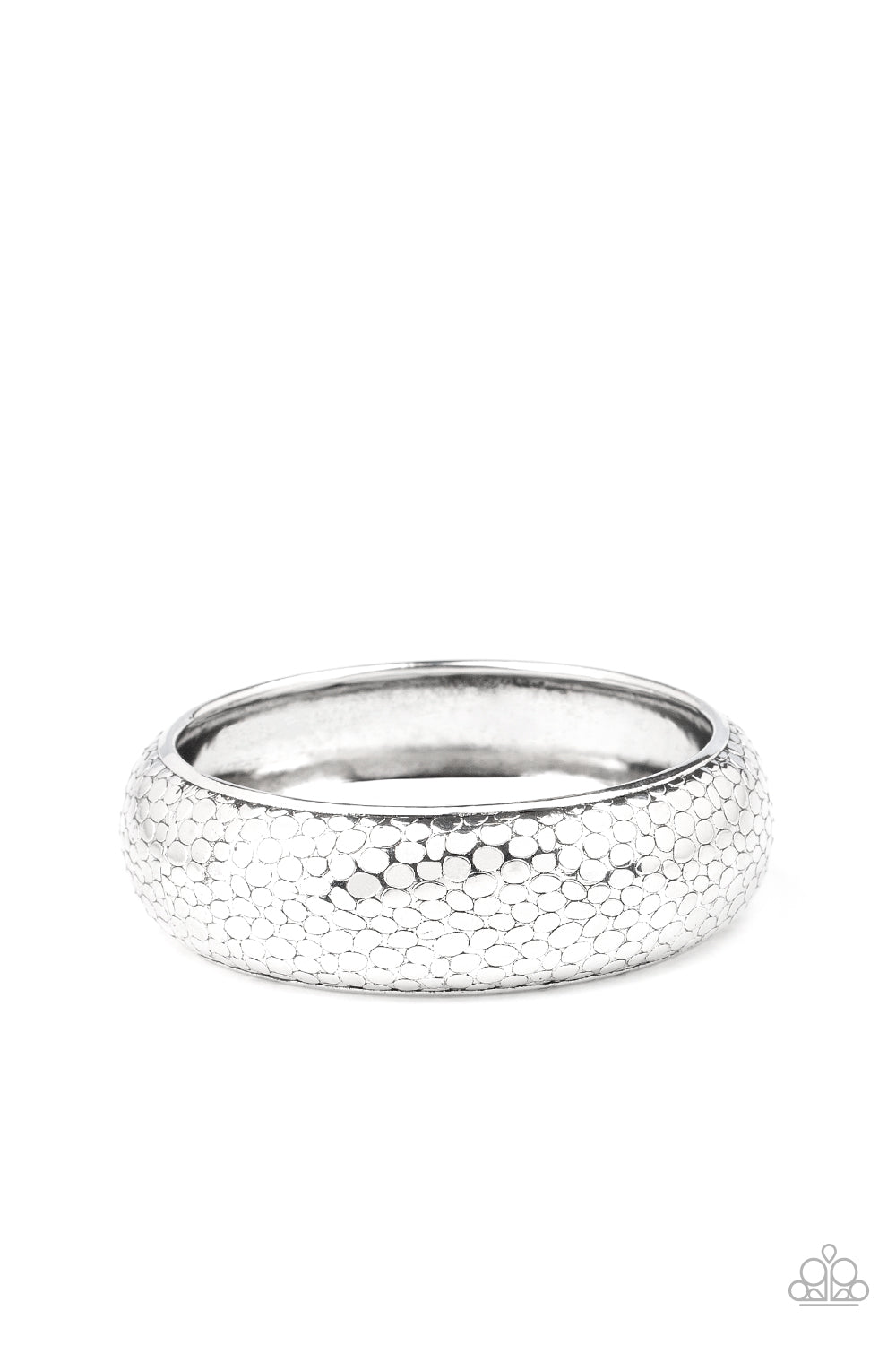 Urban Wildlife - Silver Bangle - Paparazzi Accessories - Paparazzi Accessories