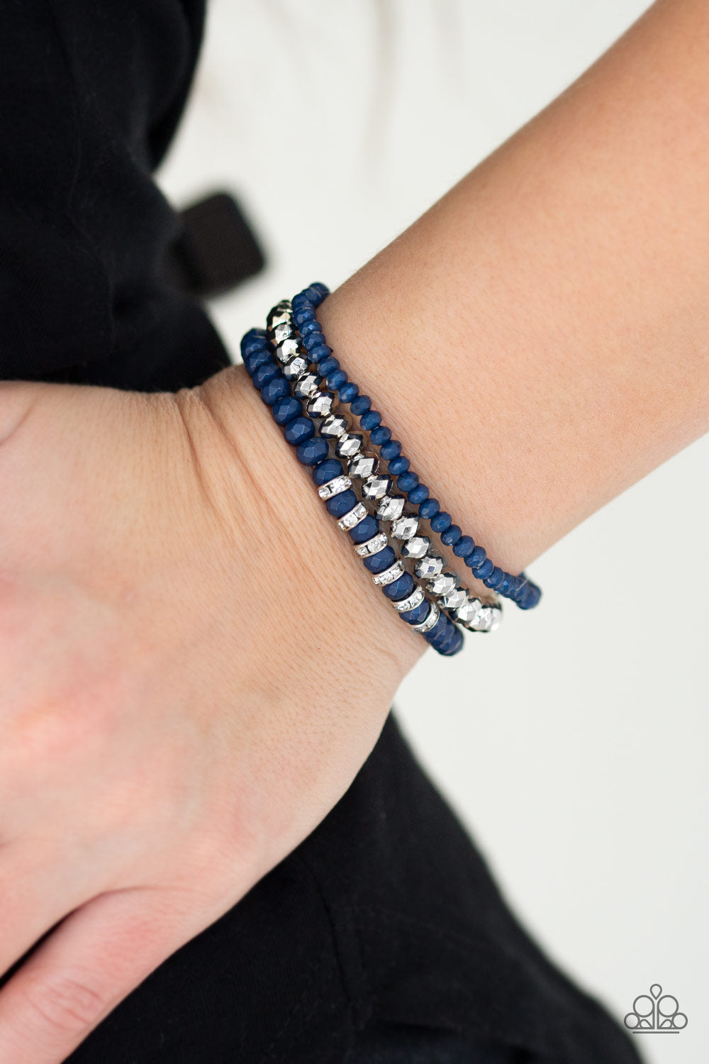 Ideal Idol - Blue - Paparazzi Accessories - Paparazzi Accessories