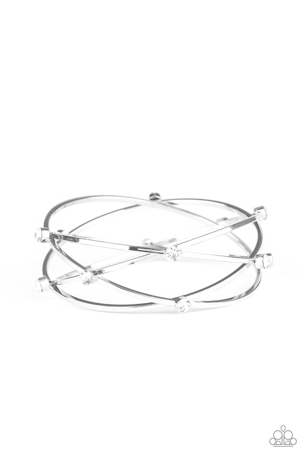 Cosmic Sparkle - White - Paparazzi Accessories - Paparazzi Accessories