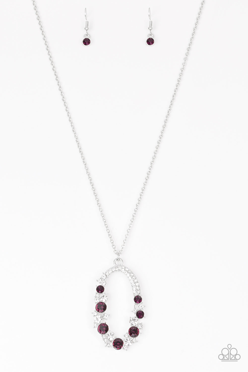 Spotlight Social - Purple - Paparazzi Accessories - Paparazzi Accessories
