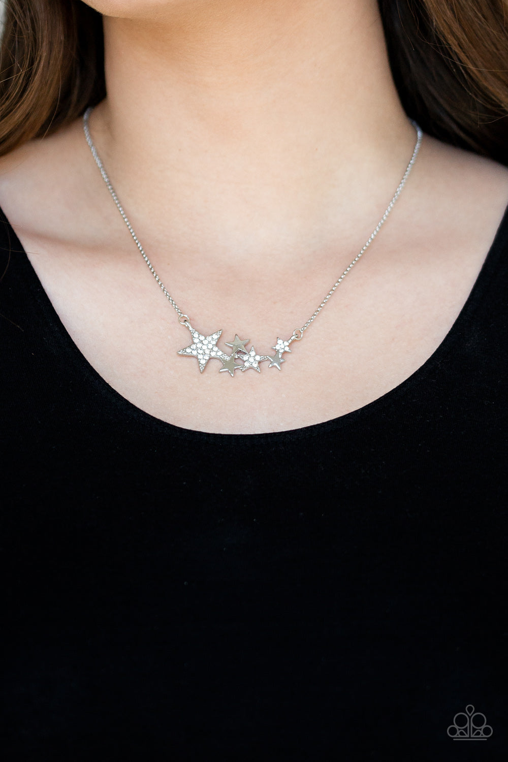 Rising Starlet - White - Paparazzi Accessories