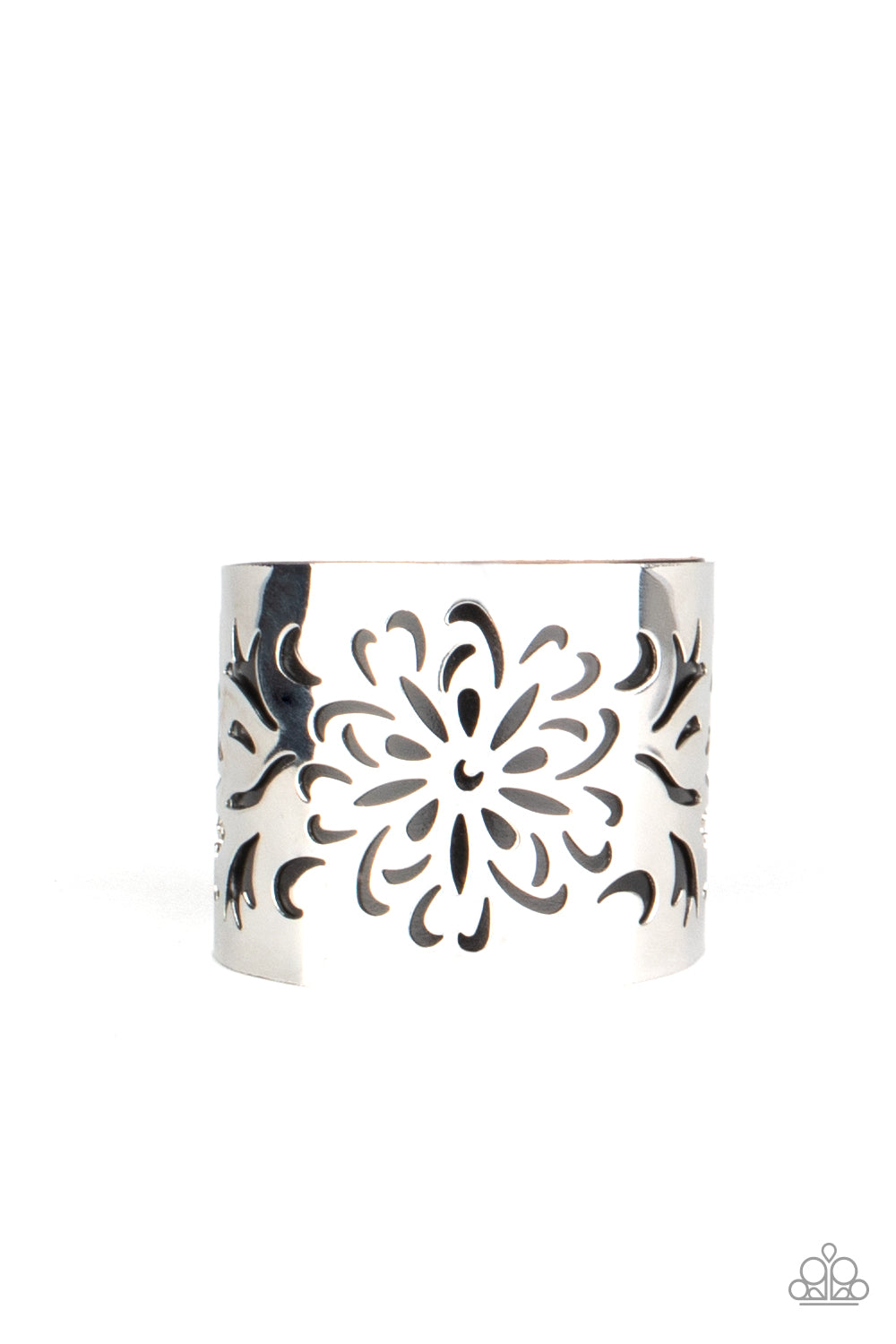 Get Your Bloom On - Black Bracelet - Paparazzi Accessories - Paparazzi Accessories