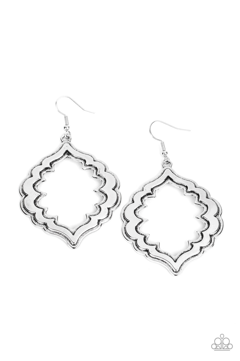 Taj Mahal Majesty - Silver - Paparazzi Accessories - Paparazzi Accessories