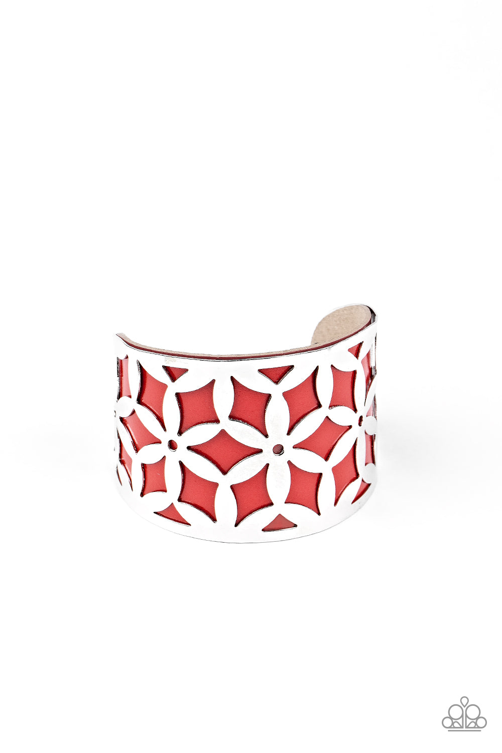 Garden Fiesta - Red Bracelet - Paparazzi Accessories - Paparazzi Accessories