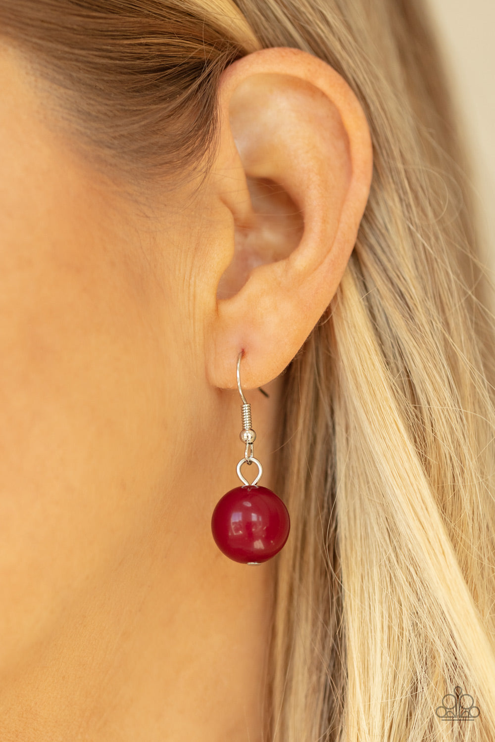 Cosmic Getaway - Red Necklace - Paparazzi Accessories - Paparazzi Accessories