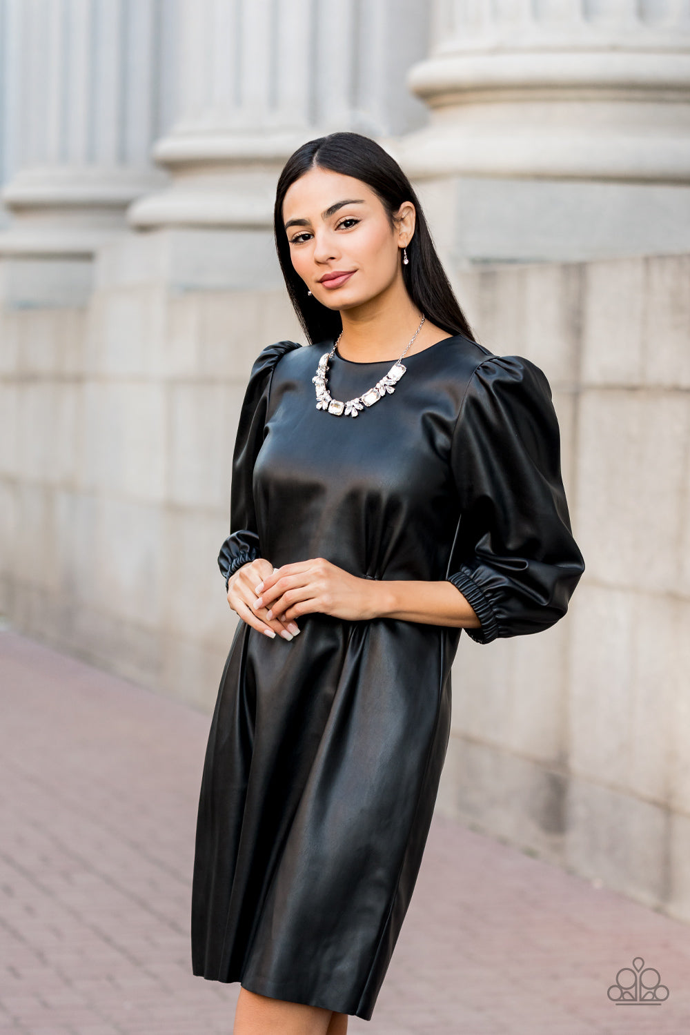 Long Live Sparkle - White- Paparazzi Accessories - Paparazzi Accessories