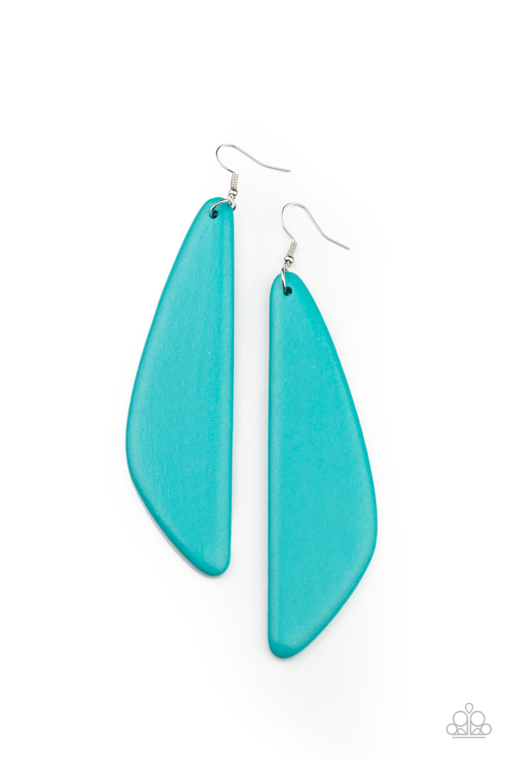 Scuba Dream - Blue Earrings - Paparazzi Accessories - Paparazzi Accessories