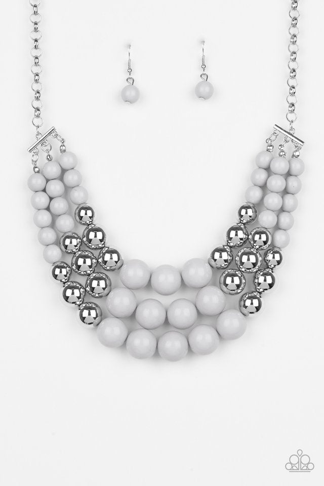 Dream Pop - Silver - Paparazzi Accessories