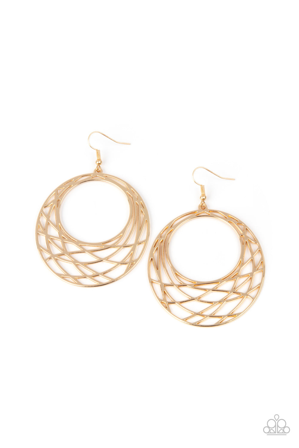 Urban Lineup - Gold Earrings - Paparazzi Accessories - Paparazzi Accessories