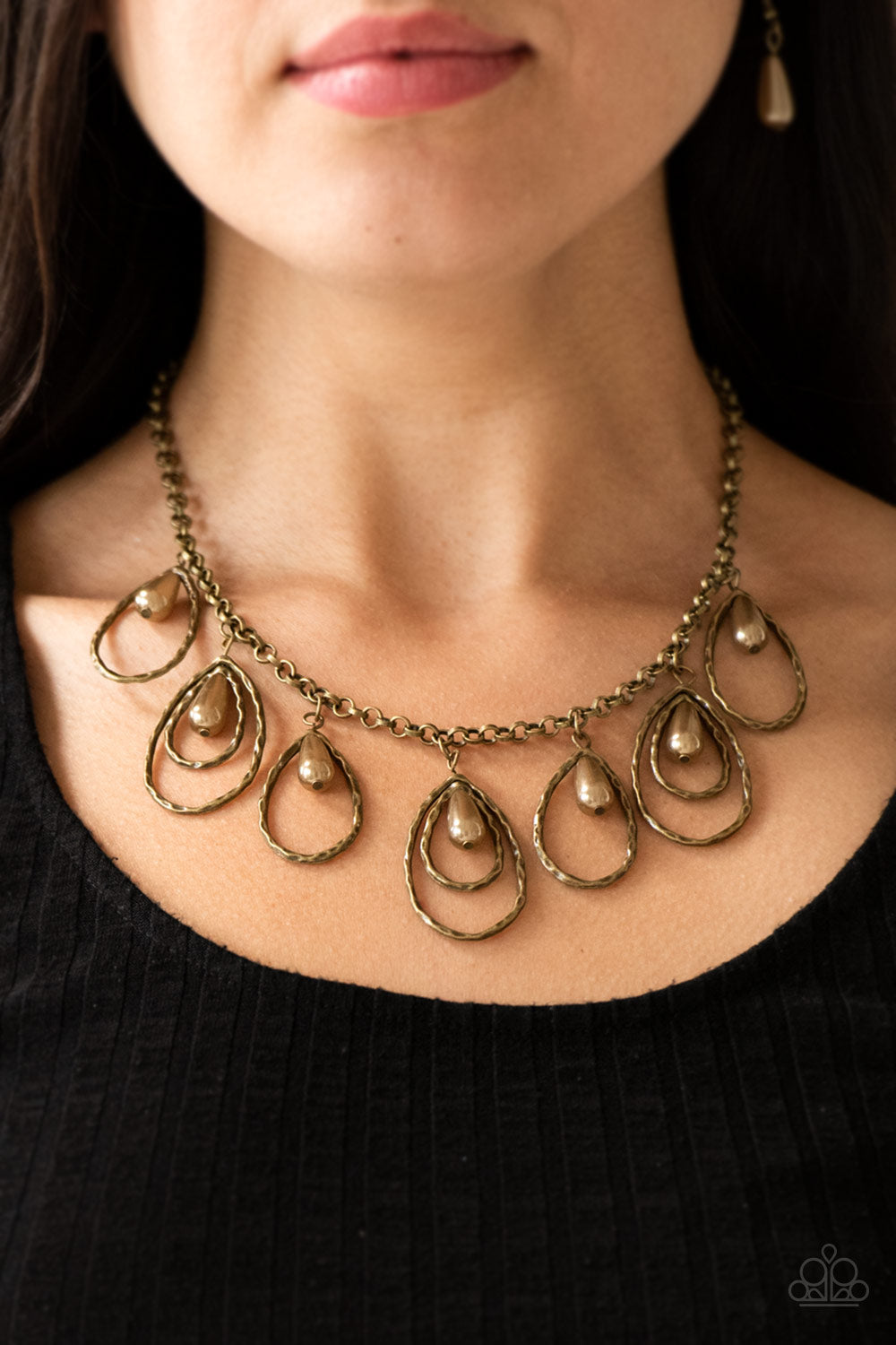Rustic Ritz - Brass - Paparazzi Accessories - Paparazzi Accessories