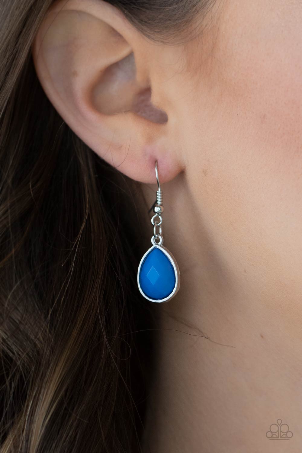 Mystical Mirage - Blue Necklace -Paparazzi Accessories - Paparazzi Accessories