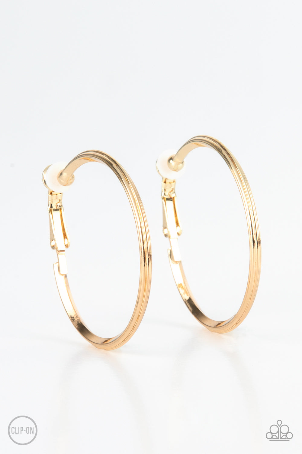 City Classic - Gold Earrings - Paparazzi Accessories - Paparazzi Accessories