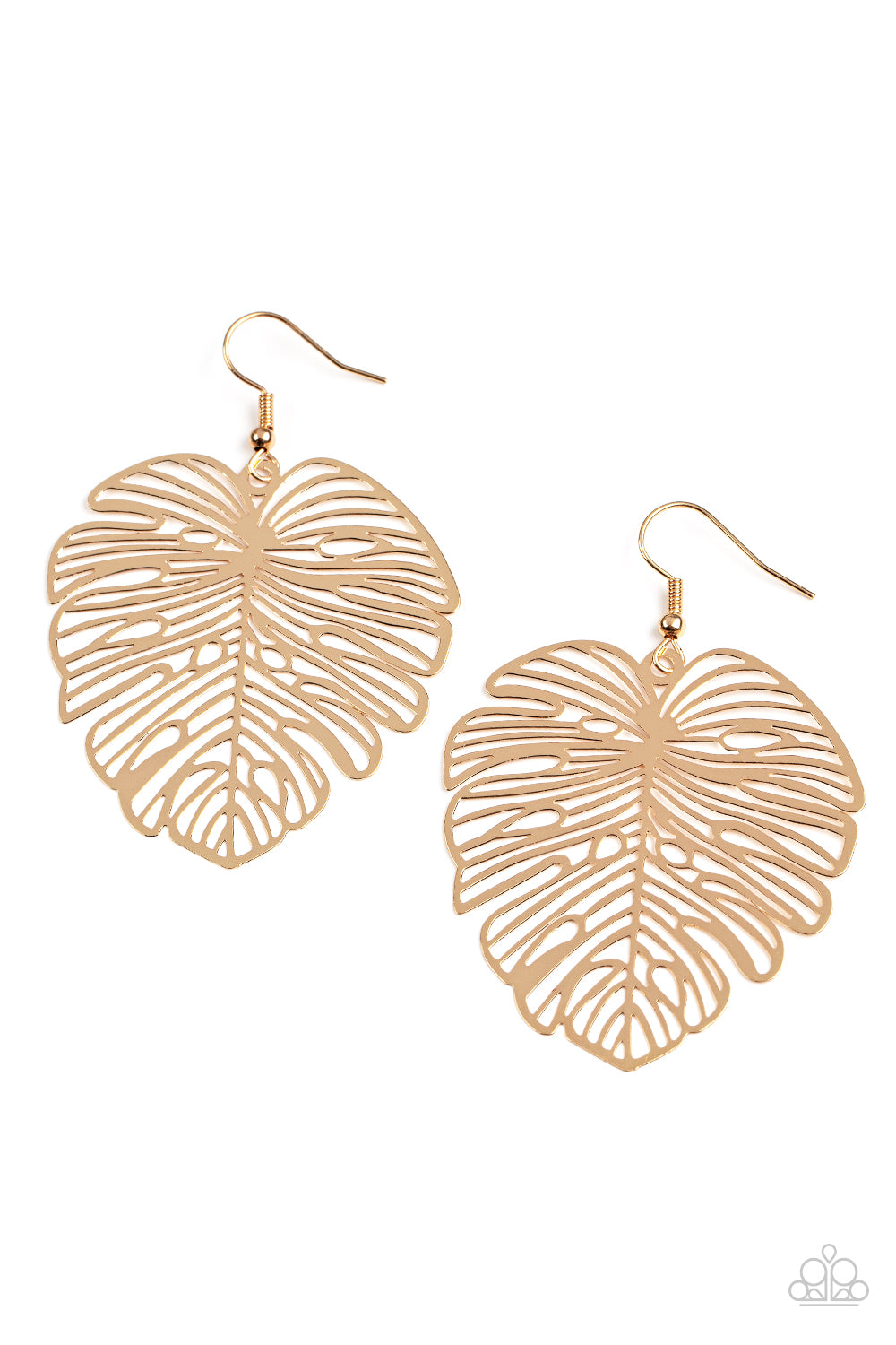 Palm Palmistry - Gold Earrings - Paparazzi Accessories - Paparazzi Accessories