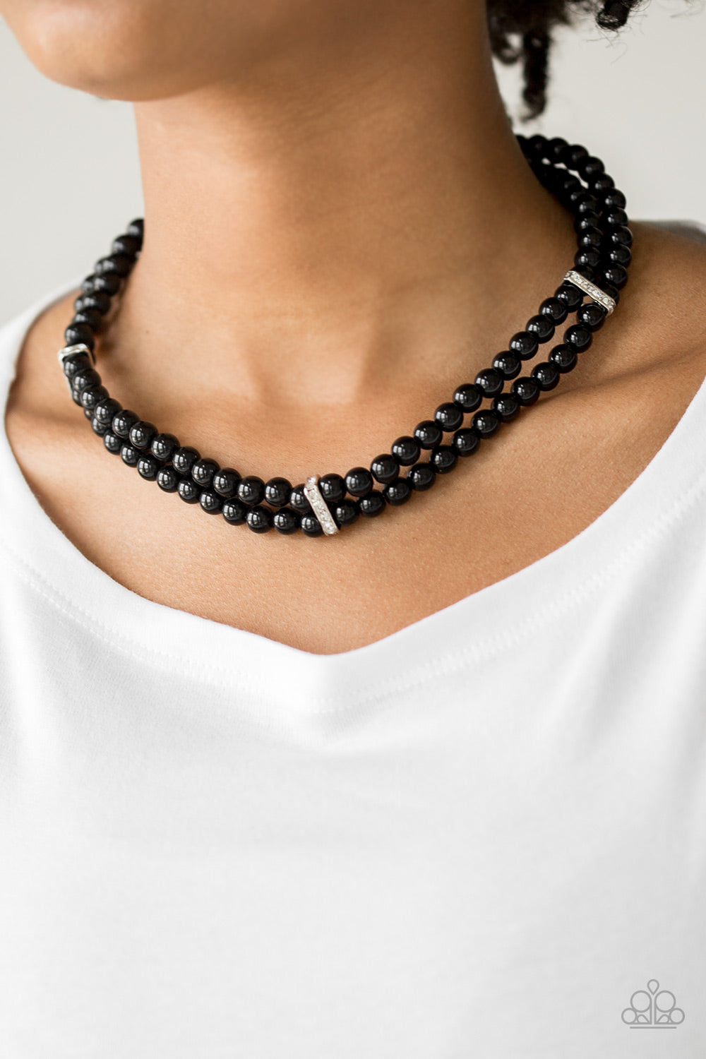 Put On Your Party Dress Black - Paparazzi Accessories