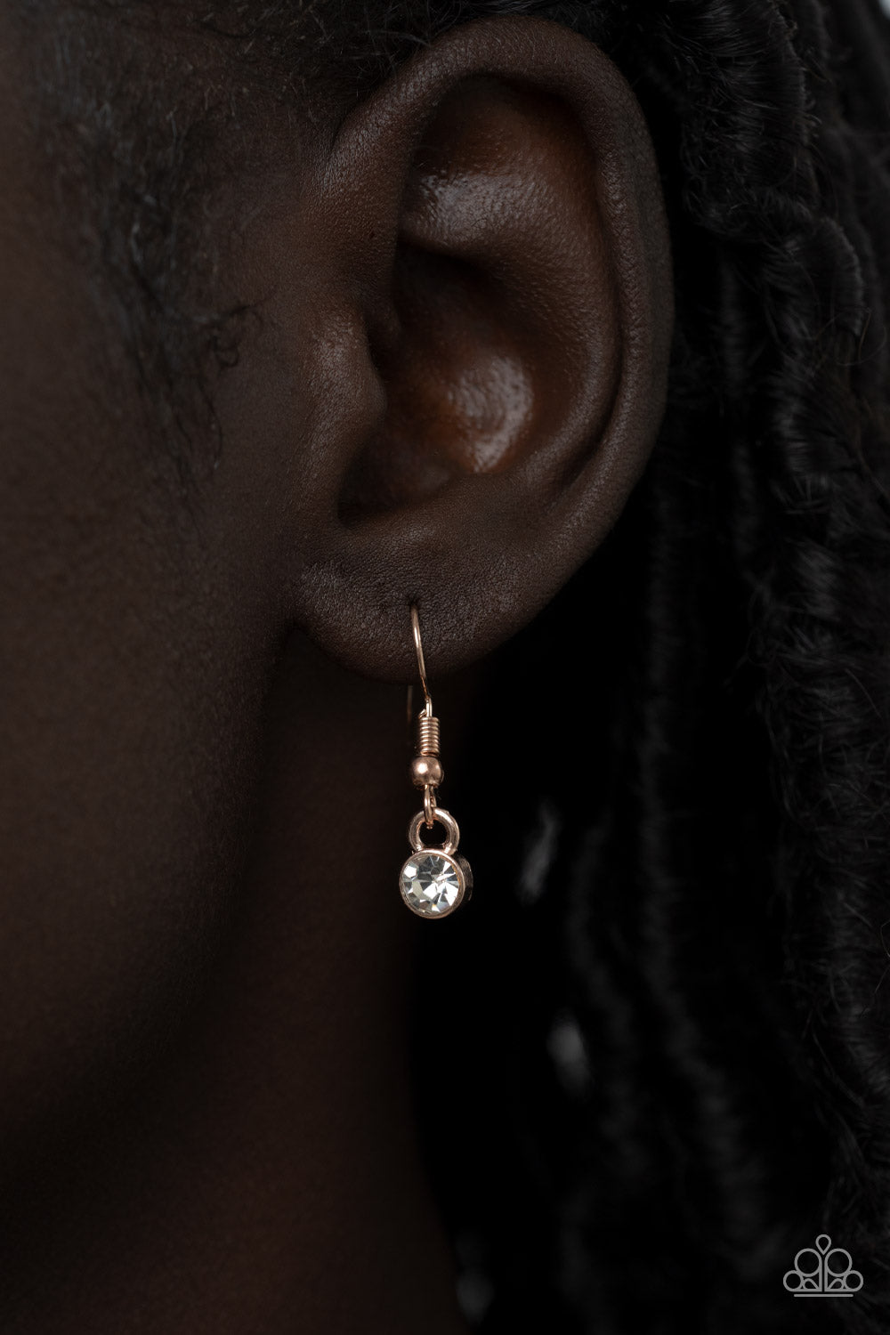 Gritty Go-Getter - Rose Gold Necklace - Paparazzi Accessories - Paparazzi Accessories