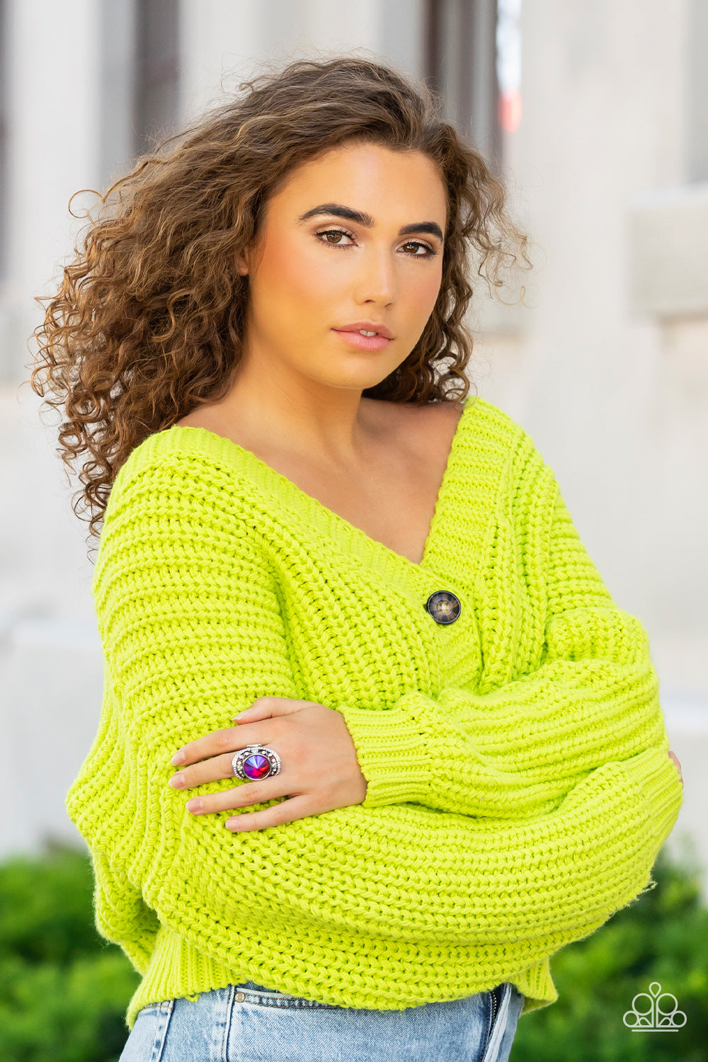 Galactic Garden - Pink Ring - Paparazzi Accessories