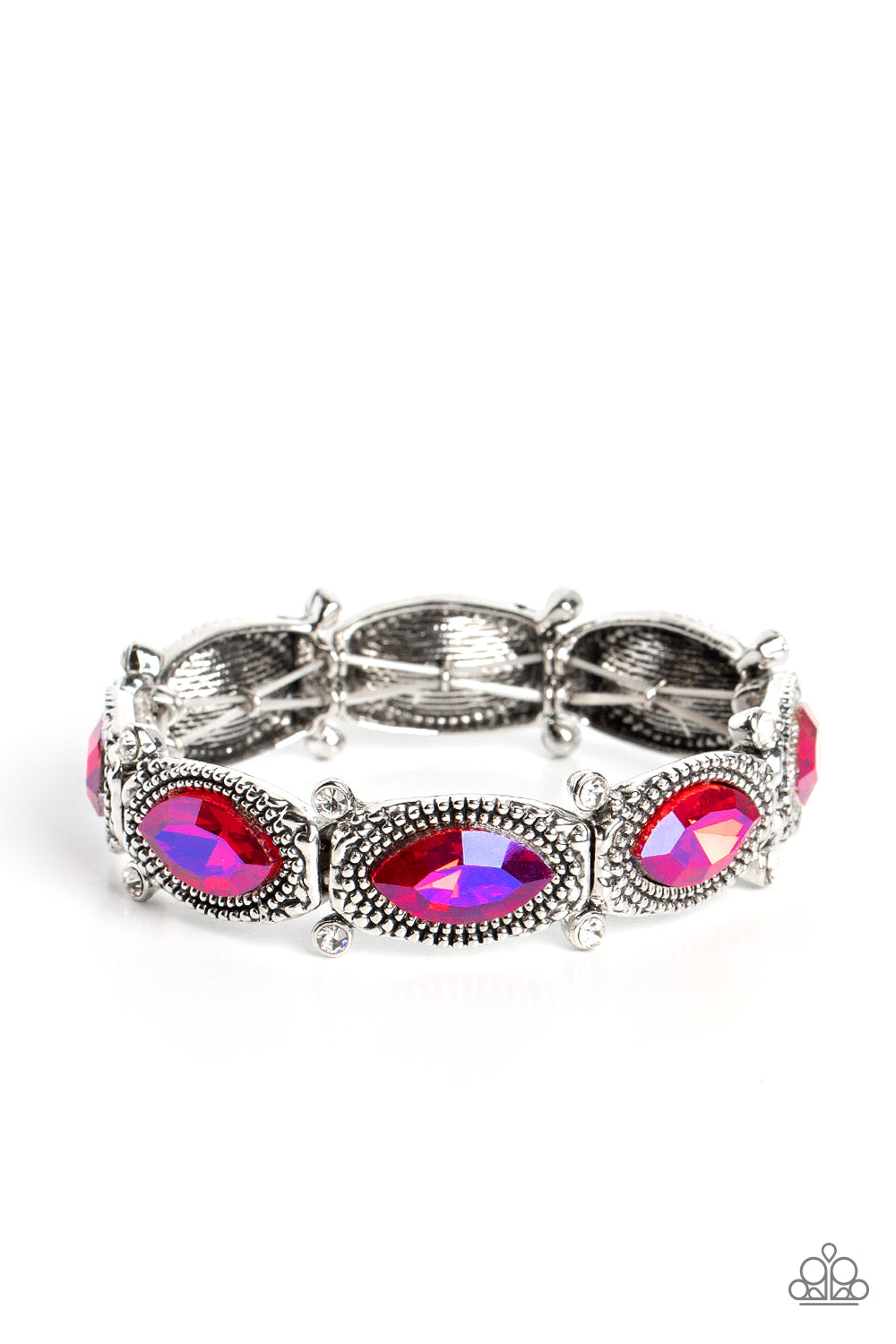 Dancing Diva - Pink Bracelet - Paparazzi Accessories