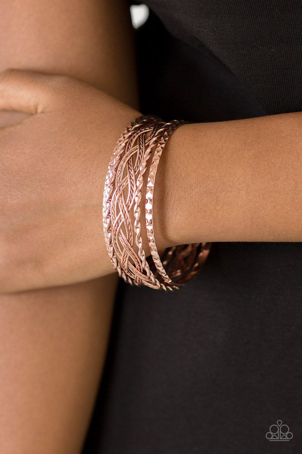 Straight Street - Gold Bracelet - Paparazzi - Paparazzi Accessories
